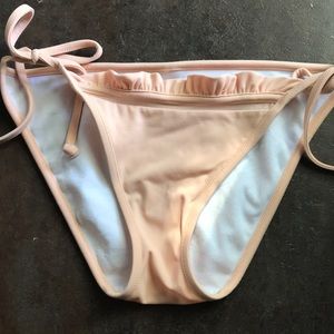 VS mesh ruffle bikini bottoms